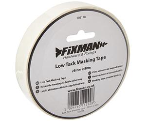 Fixman Decorators Masking Tape Low Tack 25mm x 50m (193178)