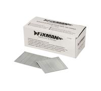 Fixman Galvanised Smooth Shank Nails 18G 5000pk - 50 x 1.25mm in Silver Fixman Silver
