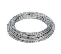 Fixman Wire Rope 876416 Galvanised 4 mm x 10 m