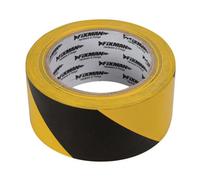 Fixman Hazard Tape - 50mm X 33M Black/yellow