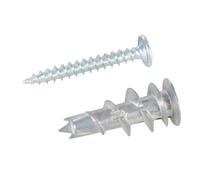 Fixman 825735 Self-Drill Fixings,Silver 100pk Metal 12 x 32 mm
