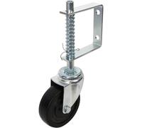 Fixman Spring Loaded Gate Jockey Wheel Swivel Castor 100mm 57kg
