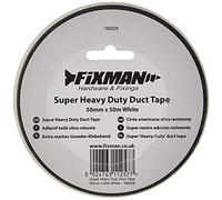 Fixman Super Heavy Duty Duct Tape - 50mm x 50m, Strong Adhesive Multipurpose Repair & Sealing Tape (190229)