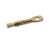 Fixman 561189 Wire Hanger Eye Bolt Anchors 6 x 50mm Pack of 10