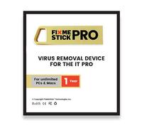 FixMeStick PRO Virus Removal for Business - Unlimited Use on Unlimited Laptops and Desktops (PCs and Macs) for 1 Year - Works with Your Antivirus
