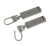 FixnZip Replacement Zipper Pull (4 Pack) (Black Nickel, Medium Large)