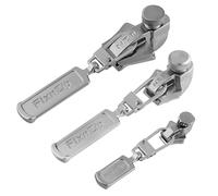 Fixnzip Zip Slider Repair Kit - 3 Pack: Nickel Colour: Nickel