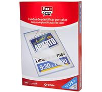 Fixo 1021300 - Box of 100 A4 Laminating Pouch, Gloss, 220 x 320mm, 125 My