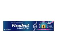 Fixodent Advanced Max Hold Denture Adhesive, 62g
