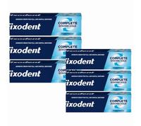 Fixodent Complete Denture Adhesive Cream 47g x 6 - Fresh Mint Flavour - All-Day Hold, & Comfort - Strong Seal for Full & Partial Dentures with Welari Thank You Card | (6 Pack)