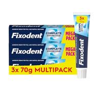 Fixodent Complete Denture Adhesive, Fresh Flavour 70g (Pack of 3)
