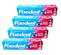 Fixodent Complete Original Denture Adhesive Cream, 4 pk./2.4 oz.