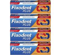 Fixodent Denture Adhesive Cream Dual Power 40g **4 PACK DEAL**