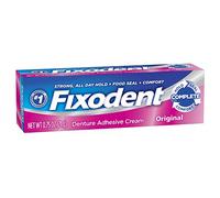 Fixodent Denture Adhesive Cream Original Strong And Long Hold 21g