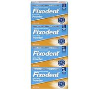 Fixodent Extra Hold Denture Adhesive Powder 2.7 Oz (Pack of 4)