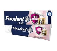 Fixodent Plus Food Barrier Denture Adhesive, Flavour Free 40g