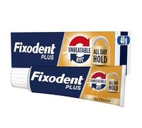 Fixodent Plus Unbeatable Bite Denture Adhesive, Flavour Free 40g