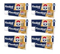 Fixodent Plus Unbeatable Bite Denture Adhesive, Flavour Free 40g (Pack of 3)