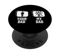 Fixologist Your Dad My Dad Daughter Son Funny Handyman PopSockets Adhesive PopGrip