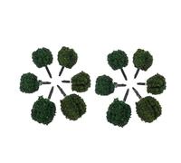 FIXOSHEE 1 Box Miniature Shrub Models DIY Landscape Decor Micro Garden Ornaments for Sand Tables Fairy Gardens Model Train Railways Shrub
