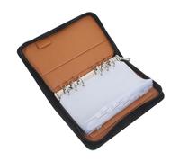 FIXOSHEE 1 Set Travel Pill Organizer Loose Leaf Storage Case with Zipper Bags Compact Portable Medicine Travel Pouch for Easy Medication Organization