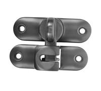 FIXOSHEE 1 Set Zinc Alloy Barn Door Lock Flip Latch Security Lock for Sliding Doors Farm Gates Durable and Easy Installation
