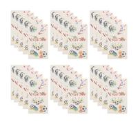 FIXOSHEE 10 Packs X 5 Sheets Soccer Temporary Face Tattoos Football Fan Stickers Glitter Sports Decals for Boys Cheer Supporters Party Decorations