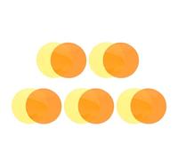 FIXOSHEE 10 Pcs Color-Changing Light Stickers, 10cm Warm Light Diffusion Gel Sheets, Self-Adhesive Film for Home Decor, Party and Stage Lighting Filters
