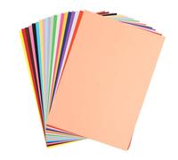 FIXOSHEE 100 Sheets Multi Colored Cardstock Paper Durable Origami Sheets for Craft Projects Scrapbooking and Decorations Versatile Colored Paper in