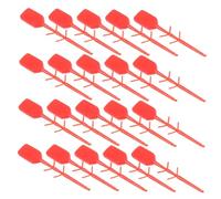 FIXOSHEE 1000pcs Fire Extinguisher Safety Seals Plastic Tamper-resistant Lock Pins with Marking Inserts Compatible with Dry Chemical and Water Extinguishers Prevent Accidental Activation