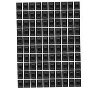 FIXOSHEE 100pcs Adjustable Self-adhesive Cable Clamps Nylon Wire Management Clips for Cables Lightweight Cord Organizers for Computer Tv USB Christmas Light Wires