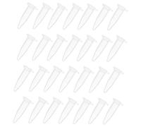 FIXOSHEE 100Pcs Blood Analysis Centrifugal Tubes for Laboratory Testing PP Material Lightweight and Compact Tubes for School and Hospital Use