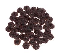FIXOSHEE 100pcs Mini Tree Feet Replacement Base for Model Trees for Railroad Diorama Architecture Scenery DIY Miniature Landscape Craft Accessories