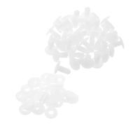 FIXOSHEE 100pcs Plastic Doll Joints with Washers DIY Joints for Crafting Stuffed Bears and Animal Skeletons Flexible and Sturdy Accessories for Creative Making