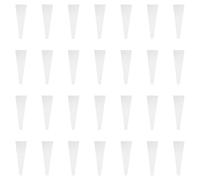 FIXOSHEE 100Pcs Plastic Flower Wrapping Bags Waterproof Bouquet Packaging Bags Single Stem Floral Arrangement for Flower Shop Supplies