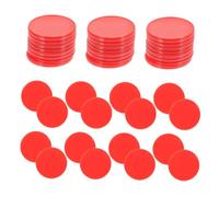 FIXOSHEE 100pcs Small Round Counting Chips Abs Plastic Learning Counters Smooth Edges Portable Game Markers for Educational Math Sorting Grouping Addition Subtraction Activities