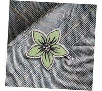 FIXOSHEE 100pcs Wooden Flower Buttons DIY Crafting with Cartoon Style Cute Daisy Design for Sewing Coats Shirts Cardigans Natural Material for Decorative Handmade Projects