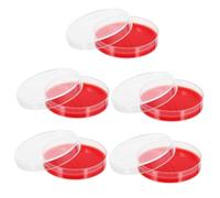 FIXOSHEE 10pcs Agar Culture Medium Plates Agar for Labs Medical Use Hemolysis Test Microbiology Petri Dishes for Staphylococcus Streptococcus Culturing