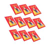 FIXOSHEE 10pcs Chinese Lunar Calendar Tearable Daily Almanac Book with Solar Terms Traditional Horse Year Cultural Education Tool for Home Office School
