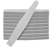 FIXOSHEE 10Pcs Double-Sided Sponge Nail Files Washable Emery Boards for Acrylic and Natural Nails Manicure Buffing Tools with Cushioning Diamond Shape for Precise Art and Gel Polish