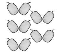 FIXOSHEE 10pcs Elastic Wig Hairnet Caps for Women Men Drawstring Wig Accessories for Ponytail Ballet Bun Hair Wrapping Hair Processing