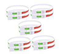 FIXOSHEE 10pcs Head and Arm Circumference Tape Measure Non-stretchable PP Material Accurate Newborn Measuring Ruler for Pediatric Body Measurement