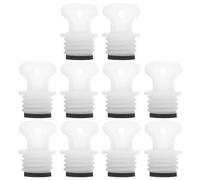 FIXOSHEE 10pcs Hot Water Bottle Rubber Caps Leakproof Replacement Stoppers Soft Elastic Sealing Plugs for Winter Warm Water Bags Compatible
