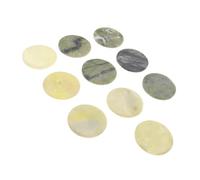FIXOSHEE 10pcs Jade Stone Eyelash Extension Pallet Holder Reusable Adhesive Glue Tray Smooth Surface Eyelash Extension Supplies for Professional Lash Application