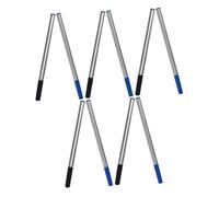 FIXOSHEE 10pcs Metal Ballpoint Pen Refills Smooth Ink Flow Gel Writing Refills for Office School Note-Taking Compatible with Various Gel Pens