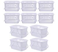 FIXOSHEE 10pcs Mini Shopping Basket Toy Desktop Decor for Children Toy Shopping Cart for Pretend Play Kids Shop Accessories