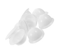 FIXOSHEE 10pcs Miniature Doll Helmets Plastic Construction Safety Hard Hats for Doll Accessories and Pet Bird Helmet Decor for Birthday Parties Halloween and Dollhouse Decoration