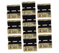 FIXOSHEE 10pcs Miniature Vintage Treasure Chests Decorative Mini House Accessories for Dollhouse Desktop Decor Party Gifts