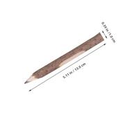 FIXOSHEE 10Pcs Natural Wood Pencils Ergonomic Lightweight Sketching Writing Pencils for School Office Home Use Rustic Woodland Shower Decorations Eco Friendly Biodegradable Design