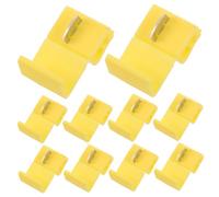 FIXOSHEE 10pcs Quick Splice Wire Connectors for Car Speaker Wiring Automotive-grade Plastic Terminal Blocks Easy No-stripping Installation Reliable High Voltage Cable Connection